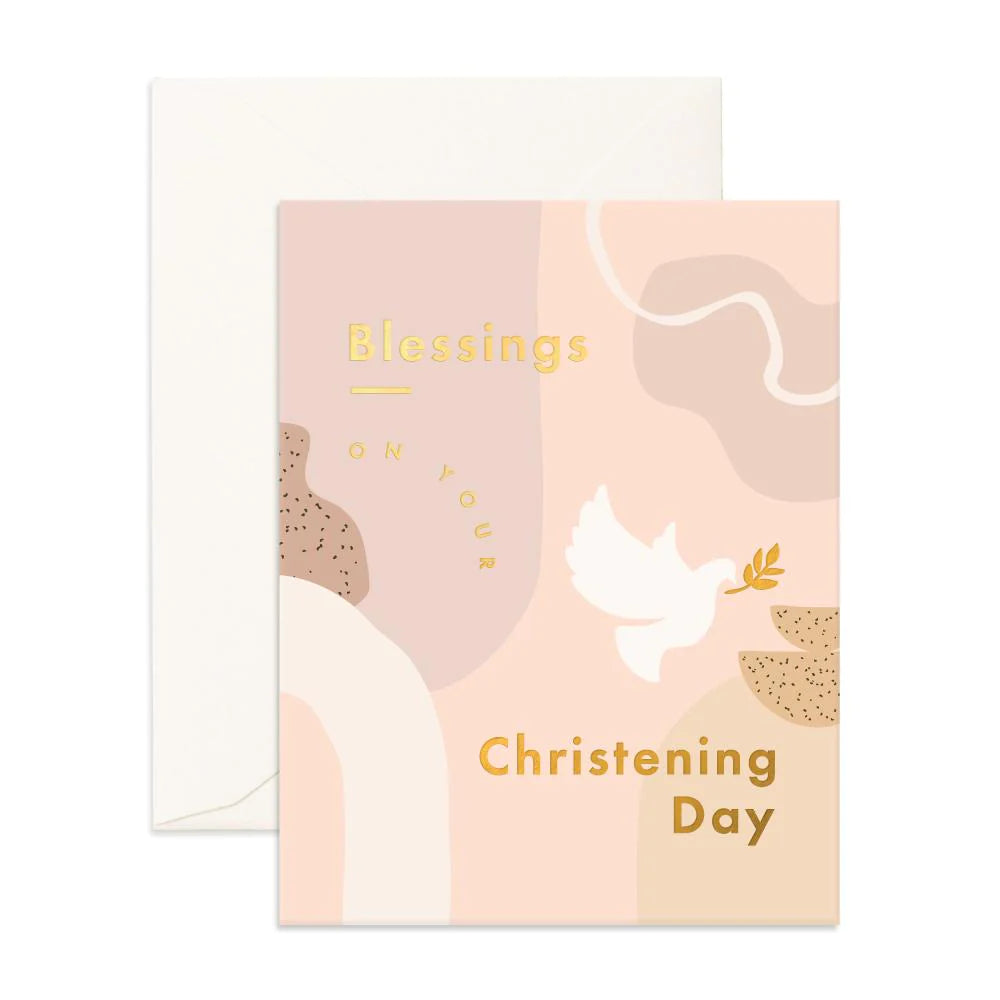 Fox & Fallow Greeting Card - Christening Still Life Greeting Card Fox & Fallow 