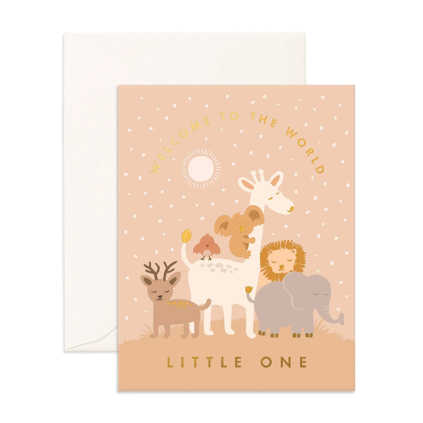 Fox & Fallow Greeting Card - Little One Summer Greeting Card Fox & Fallow 