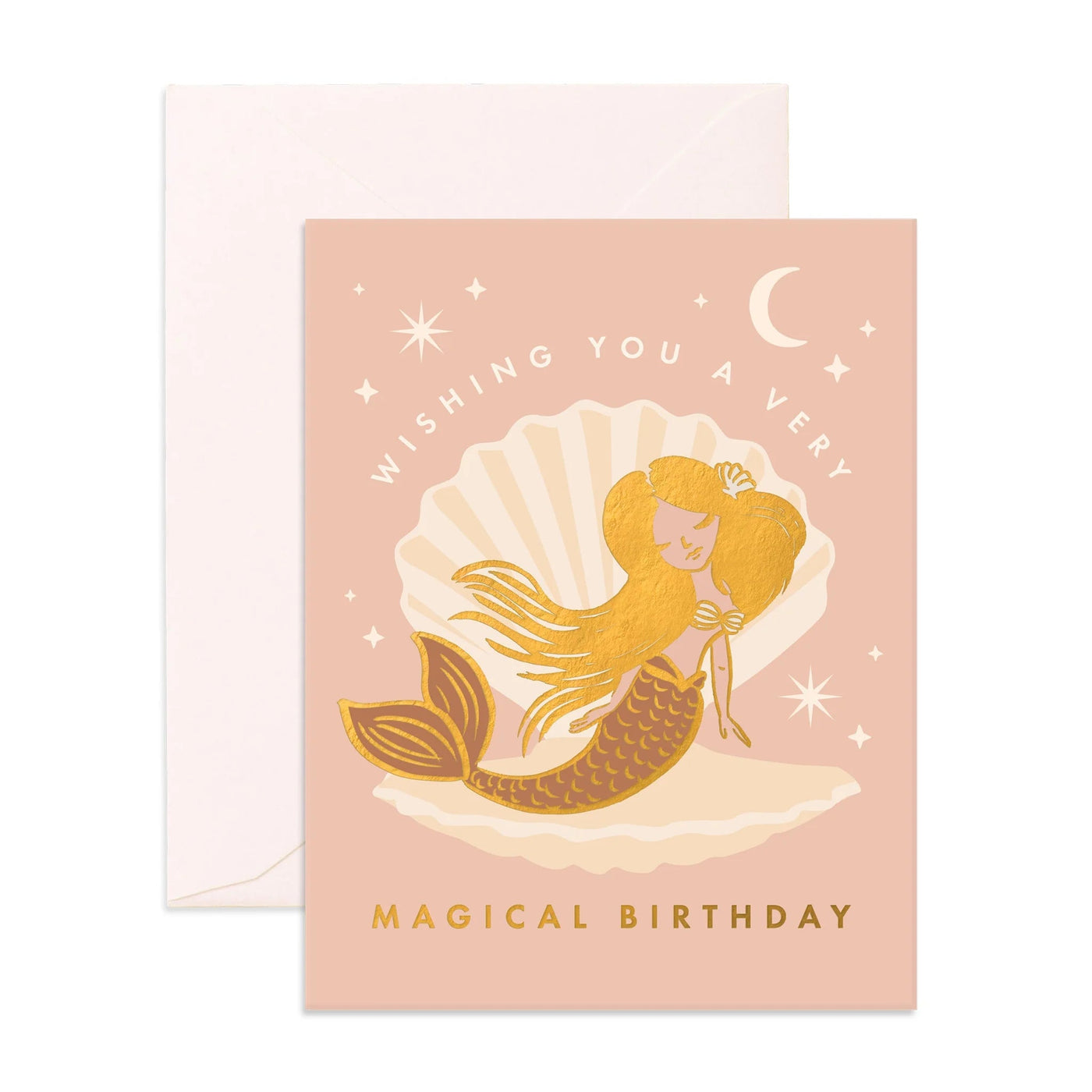 Fox & Fallow Greeting Card - Magical Mermaid Greeting Card Fox & Fallow 