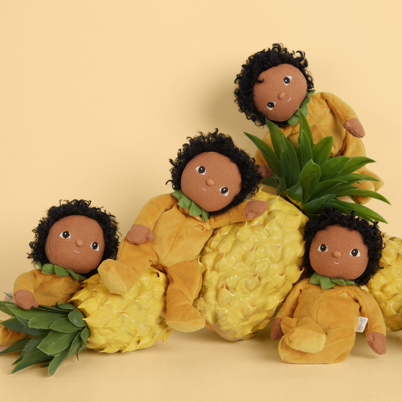Fruity Cutie Dinky Dinkums - Pippa Pineapple Soft Toy Olli Ella 