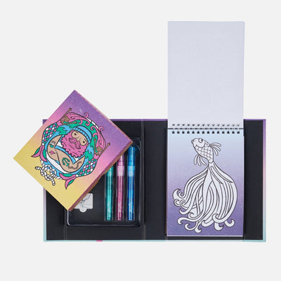 Glitter Colouring Set - Ocean Dreams Arts & Crafts Tiger Tribe 