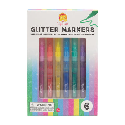 Glitter Markers Arts & Crafts Tiger Tribe 