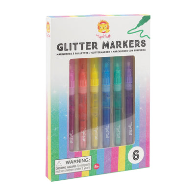 Glitter Markers Arts & Crafts Tiger Tribe 