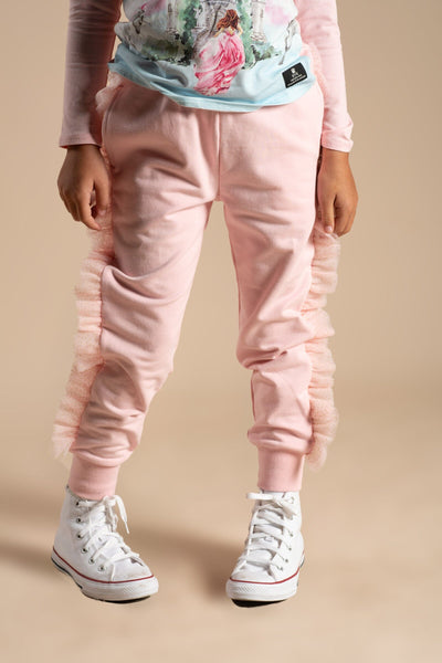 Glitter Ruffles Track Pants Trackpants Rock Your Baby 