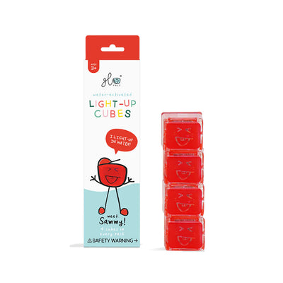 Glo Pal Cube - Sammy Red Bath Toy Jellystone 
