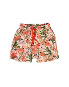 Goldie & Ace - Noah Linen Shorts - Flamingo Pink