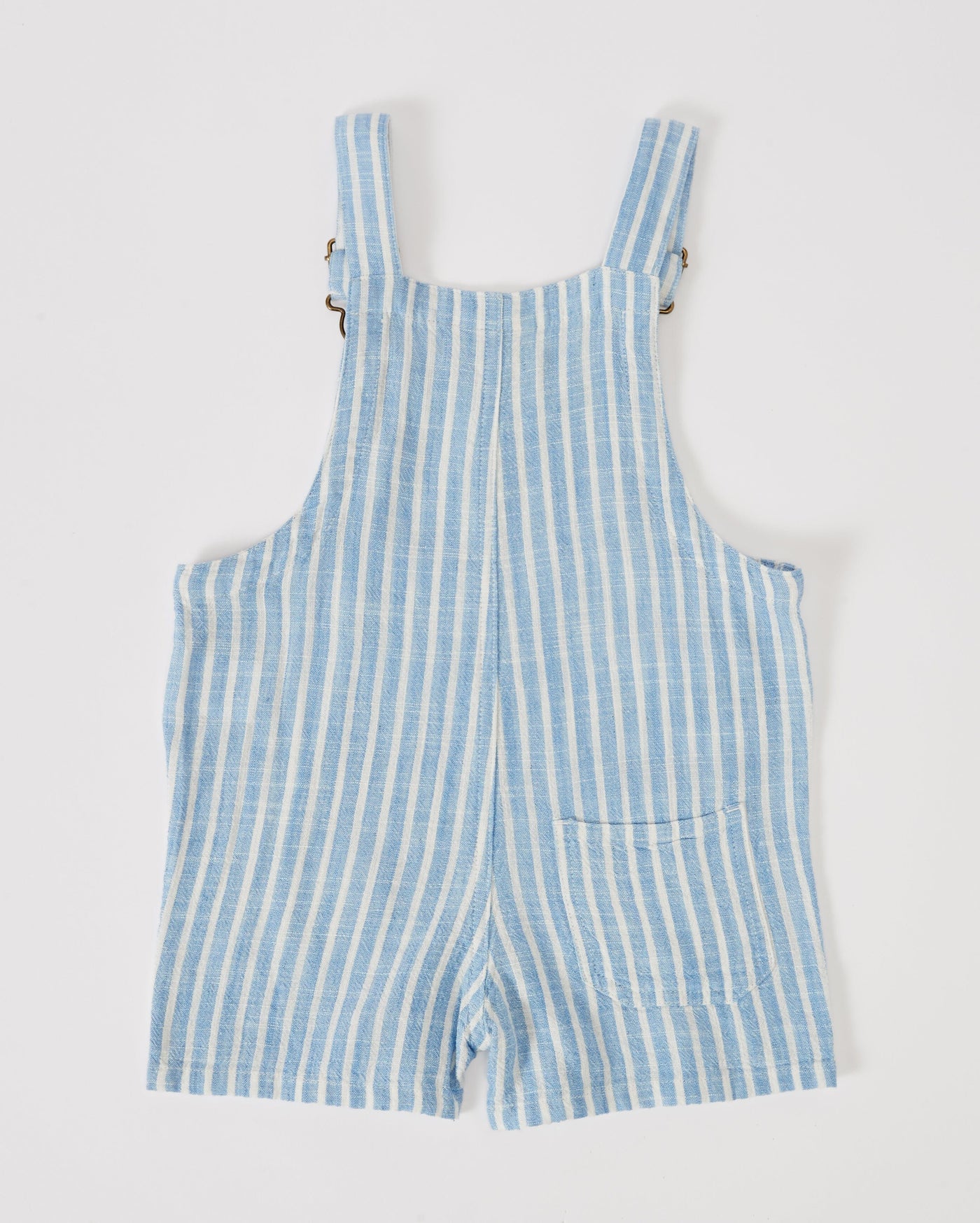 Goldie & Ace Taylor Stripe Overalls - Blue Stripe Overall Goldie & Ace 