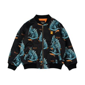 Rock Your Baby - Hello Dino Zip Front Jacket