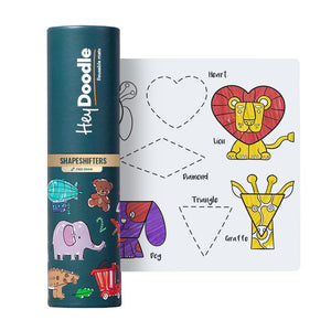 HeyDoodle - Mini Colouring & Doodle Mat | Shape Shifters