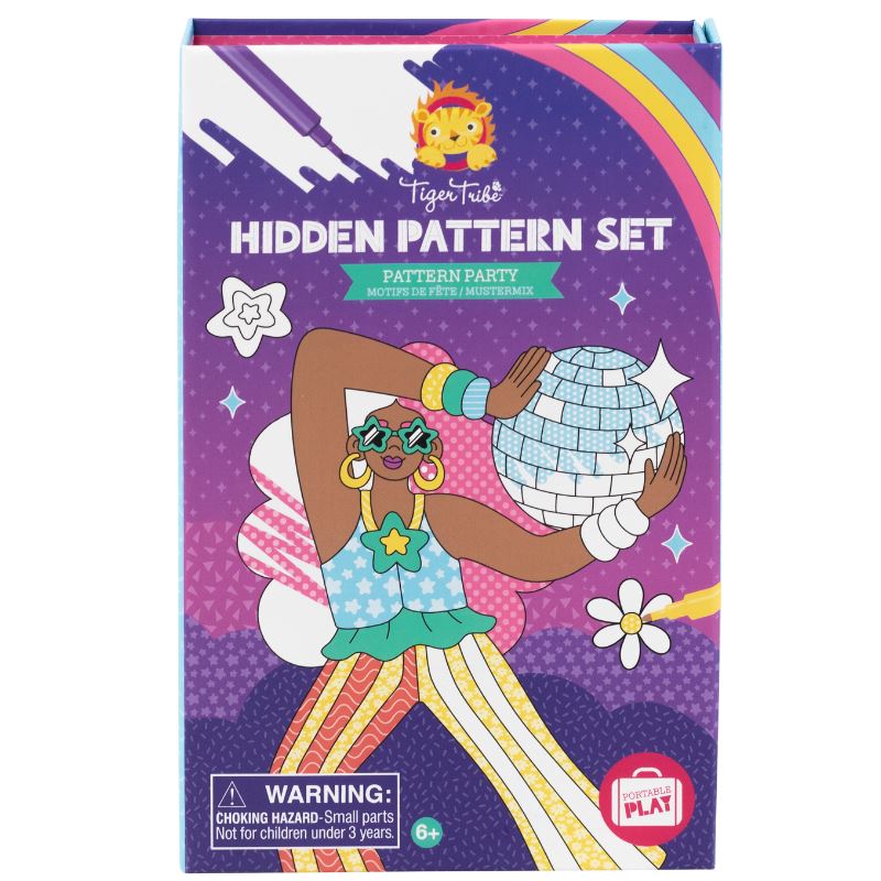 Hidden Pattern Set - Pattern Party Arts & Crafts Tiger Tribe 