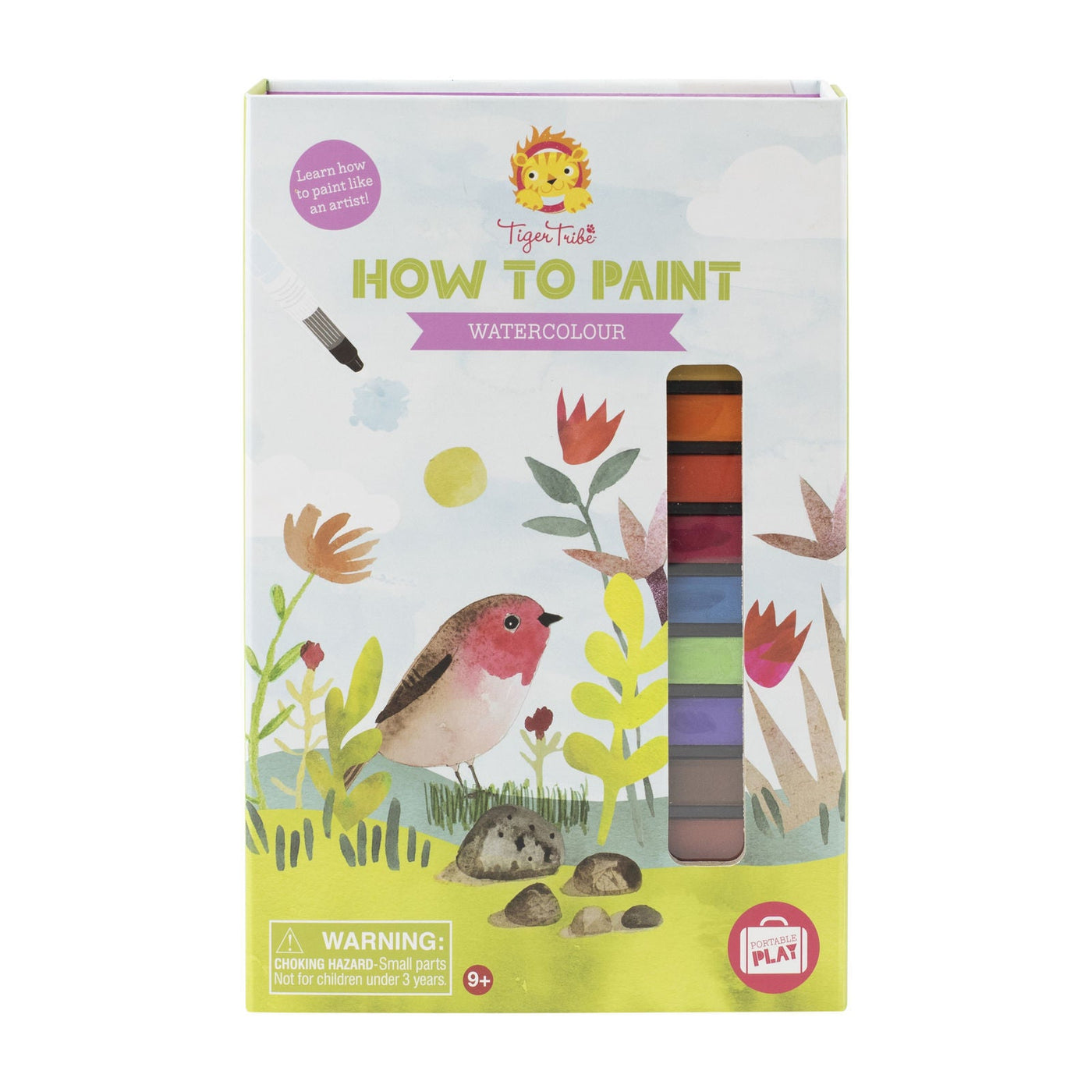 How To Paint - Watercolour Arts & Crafts Tiger Tribe 