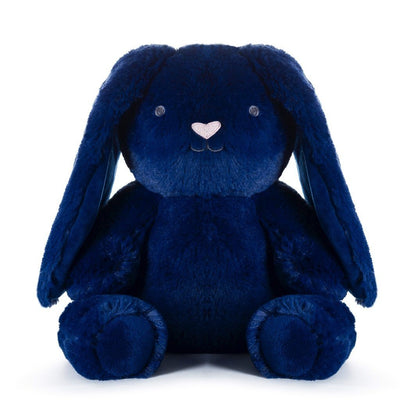 Huggie Bobby Bunny Navy Blue Soft Toy OB Designs 