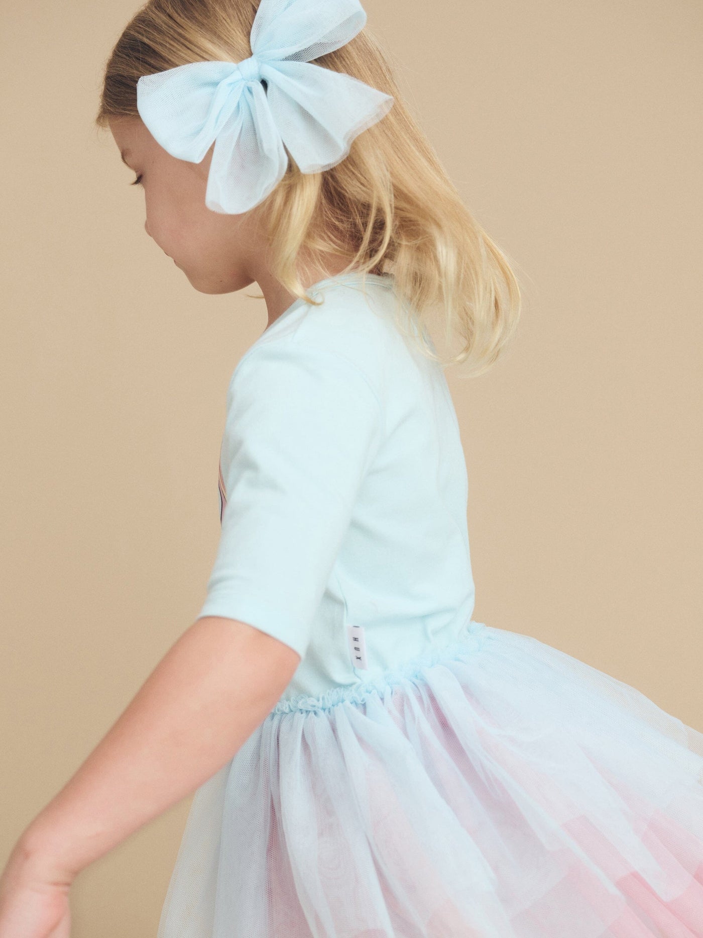 Huxbaby Cloud Bear Layered Ballet Dress HB112S23 Tutu Dress Huxbaby 