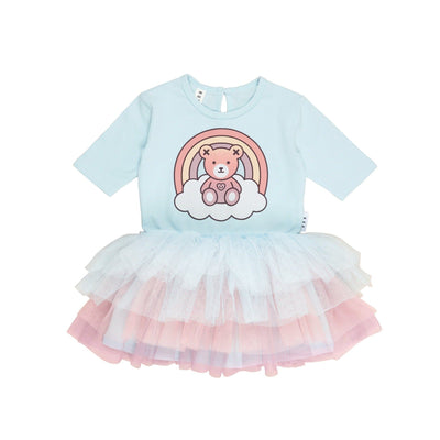 Huxbaby Cloud Bear Layered Ballet Dress HB112S23 Tutu Dress Huxbaby 