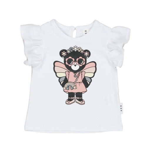 Huxbaby - Fairy Bear Frill T-Shirt - HB219S23