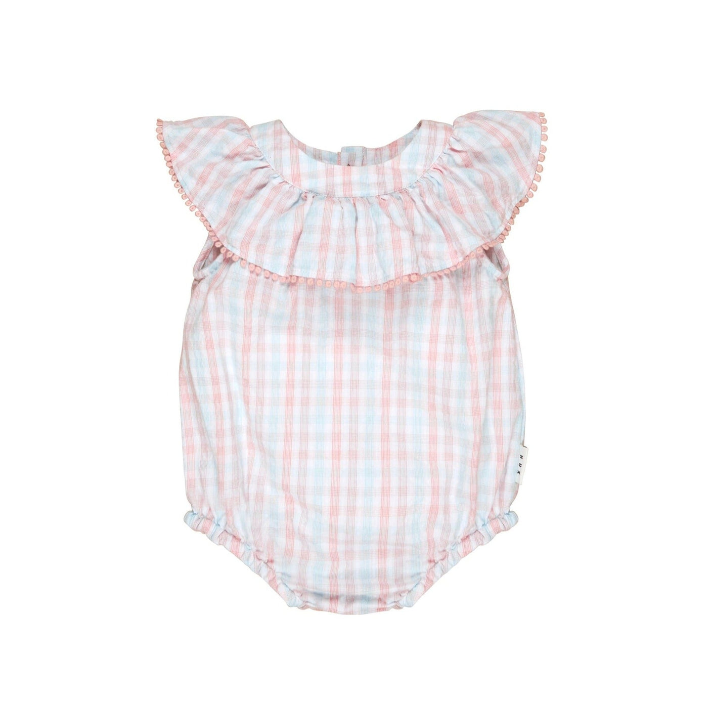 Huxbaby Jewel Check Playsuit HB009S23 Playsuit Huxbaby 