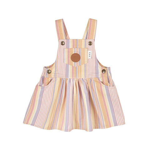 Huxbaby Vintage Stripe Overall Dress HB105S23
