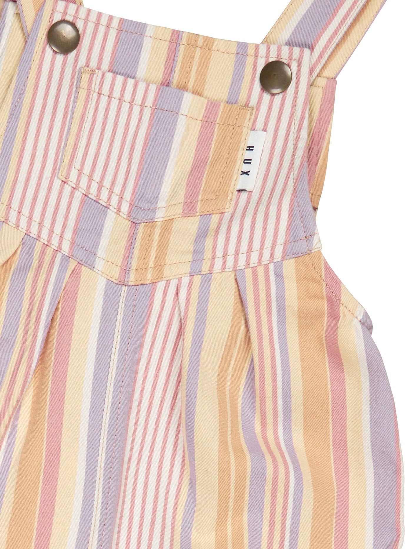 Huxbaby Vintage Stripe Overalls HB015S23 Overalls Huxbaby 