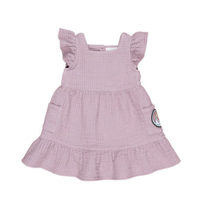 Huxbaby - Waffle Frill Pinafore Dress - HB106S23