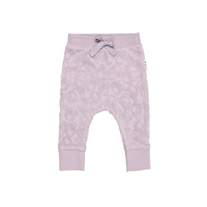 Huxbaby - Huxbear Lavender Terry Drop Crotch Pant - HB614W23