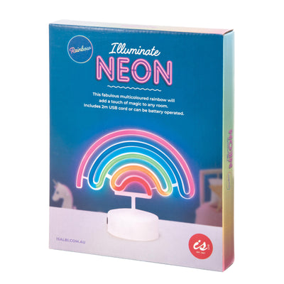 IS Gifts Illuminate Neon - Rainbow Night Light IS Gifts 