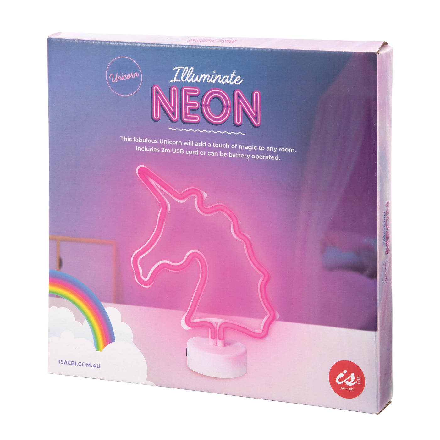 IS Gifts Illuminate Neon - Unicorn Night Light IS Gifts 