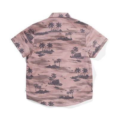 Island Hang Shirt - Fawn Short Sleeve Shirt Munster 