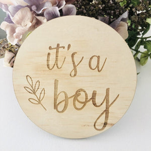 Timber Tinkers - It's a Boy | Botanical