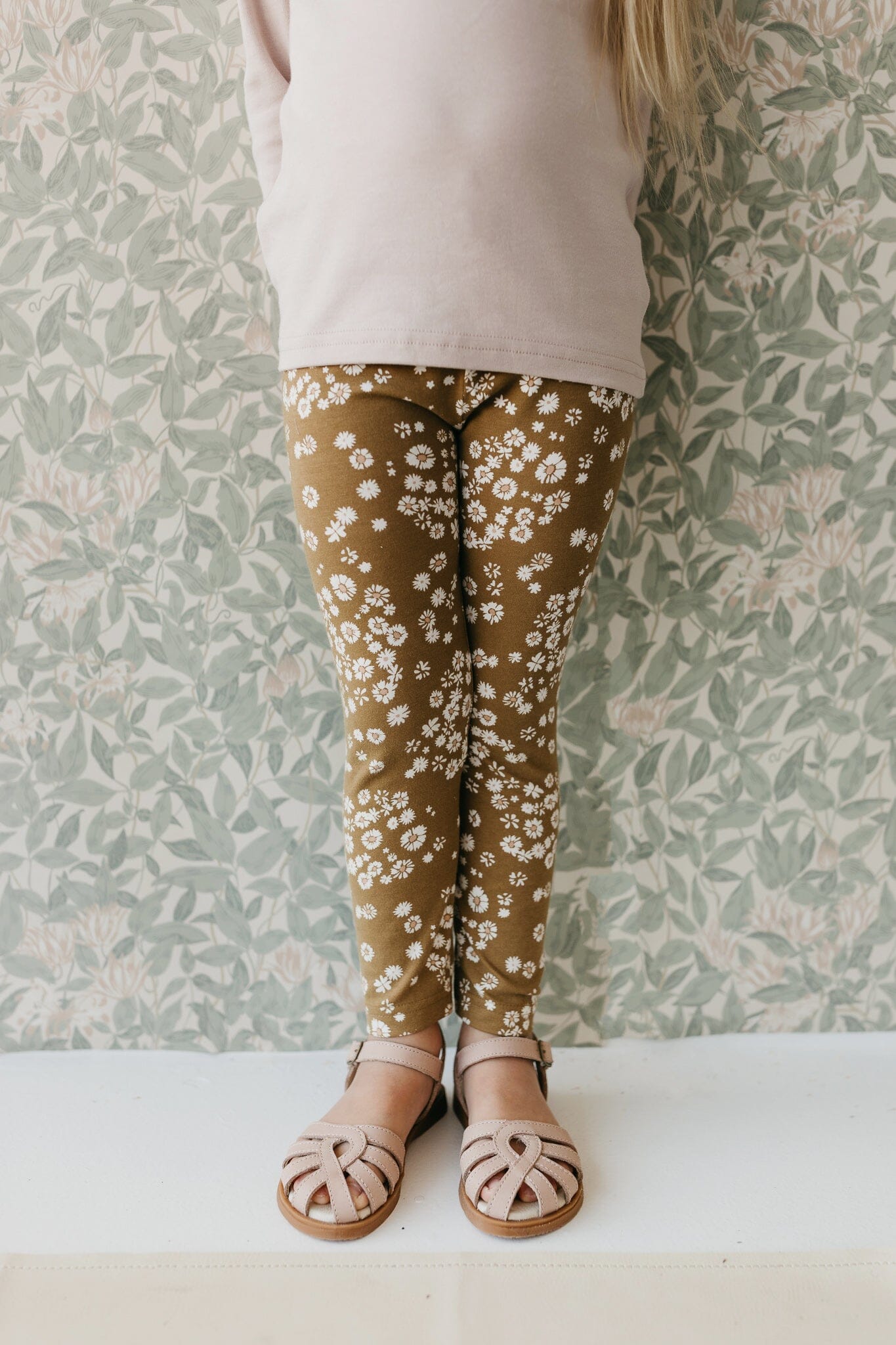 Jamie Kay Organic Cotton Legging - Daisy Floral Leggings Jamie Kay 