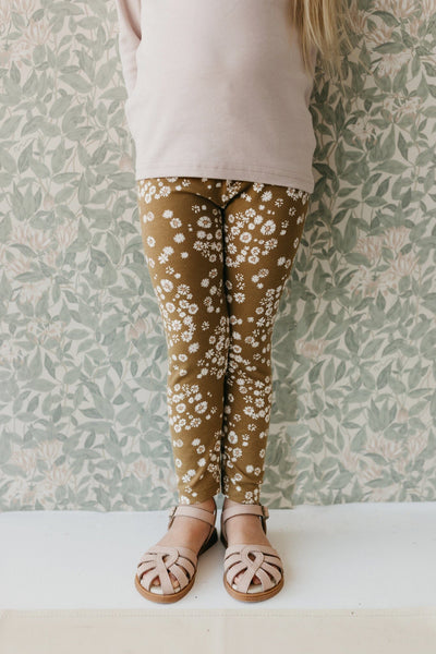 Jamie Kay Organic Cotton Legging - Daisy Floral Leggings Jamie Kay 