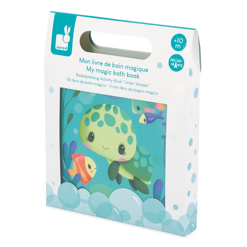 Janod Magic Bath Book - Turtles Bath Toy Janod 