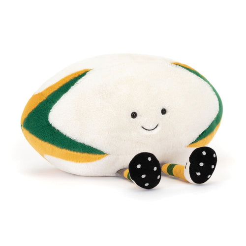 Jellycat Amuseable Sports Australian Rugby Ball