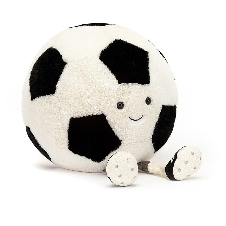 Jellycat Amusable Sports Football Soft Toy Jellycat 