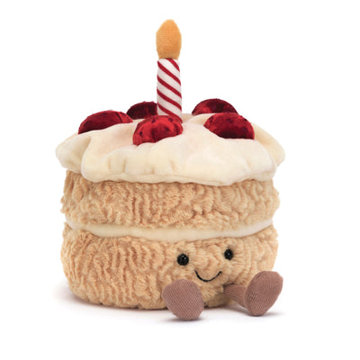 Jellycat Amuseable Birthday Cake Soft Toy Jellycat 