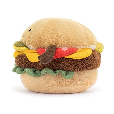 Jellycat Amuseable Burger Soft Toy Jellycat 