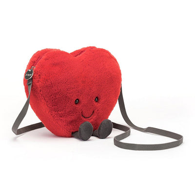 Jellycat Amuseable Heart Bag Soft Toy Jellycat 