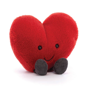 Jellycat Amuseable - Red Heart Small - Retired