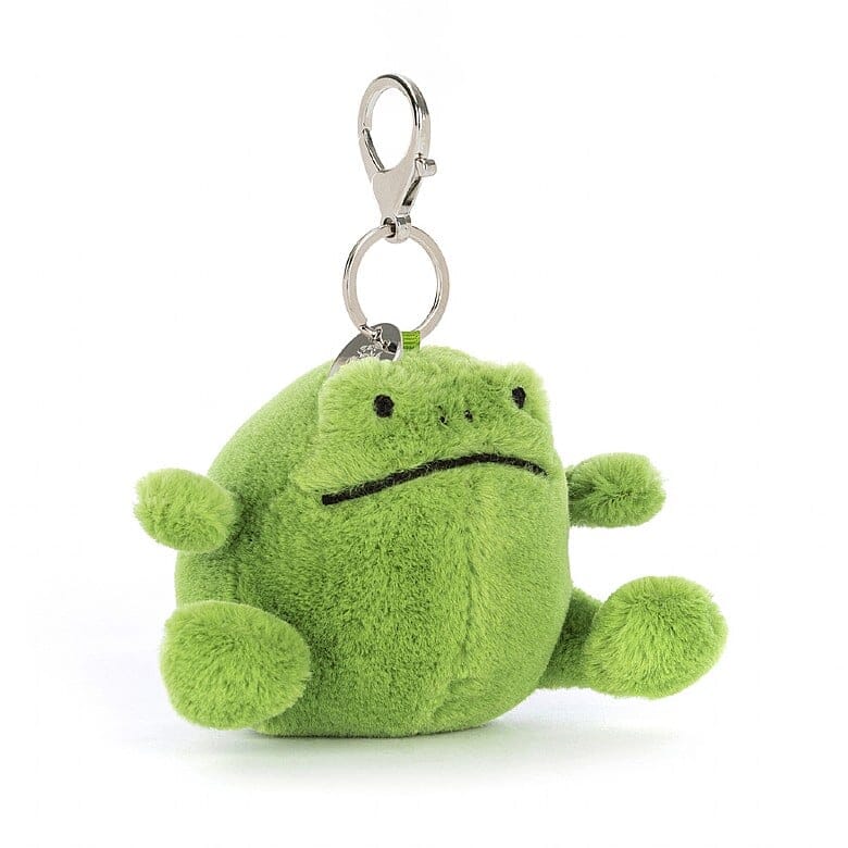 Jellycat Amuseable Ricky Rain Frog Bag Charm Soft Toy Jellycat 