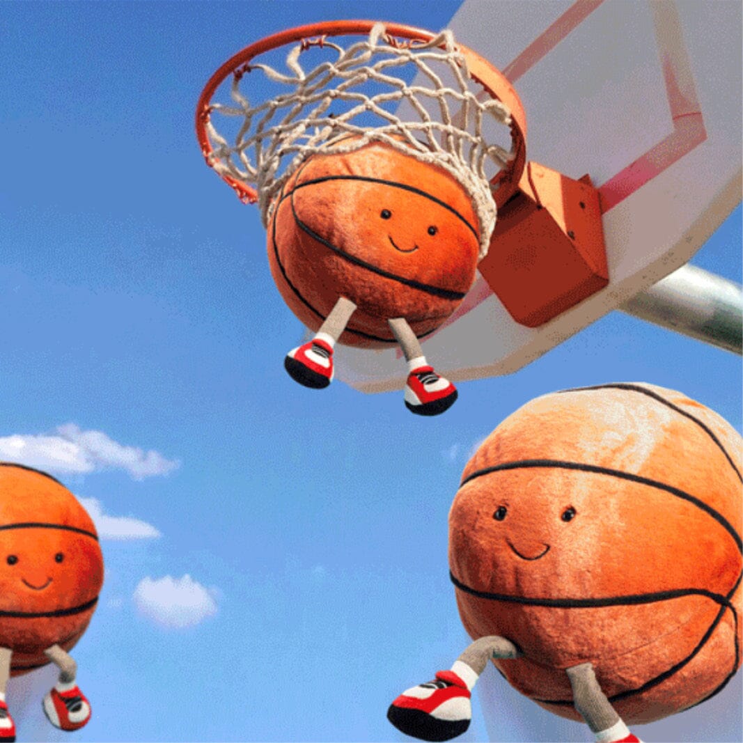 Jellycat Amuseable Sports Basketball Soft Toy Jellycat 