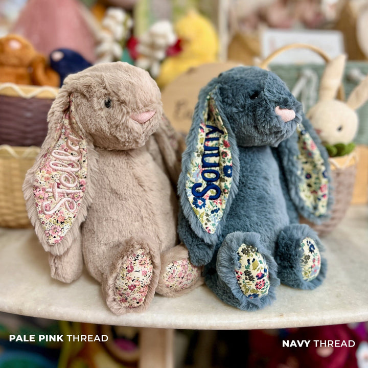 ぬいぐるみ  small Bashful Dusky Blue Bunny Jellycat Bashful - Dusky Blue Bunny Soother - Retired