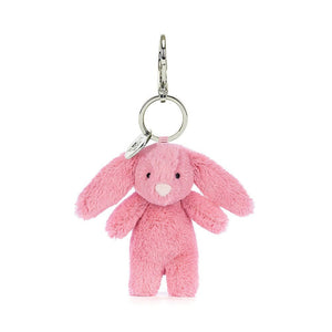 Jellycat Bashful - Pink Bunny Bag Charm - Retired