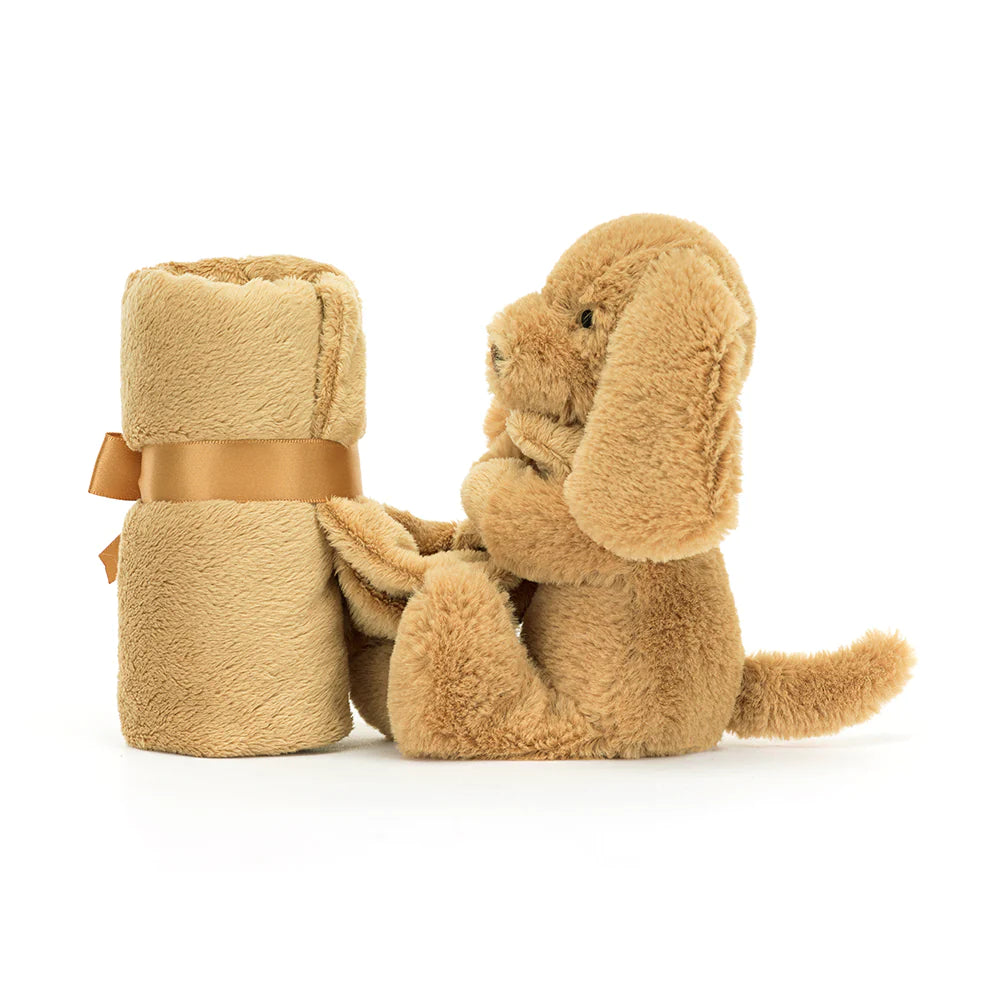Jellycat Bashful Toffee Puppy Soother Soother Jellycat 