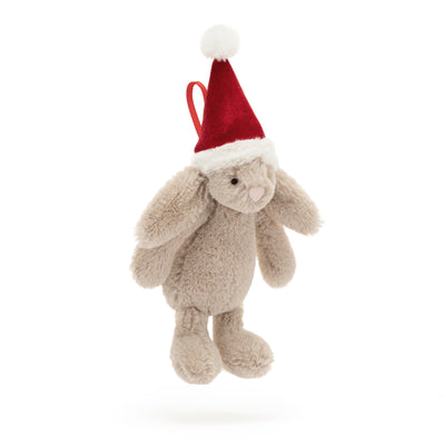 Jellycat Christmas Bunny Decoration Soft Toy Jellycat 