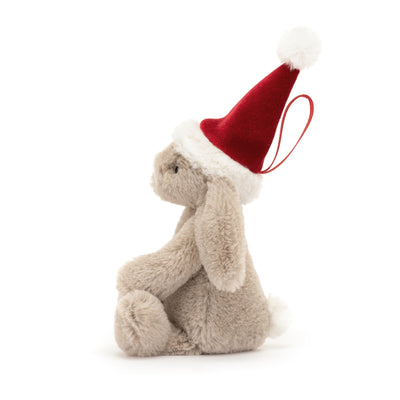 Jellycat Christmas Bunny Decoration Soft Toy Jellycat 