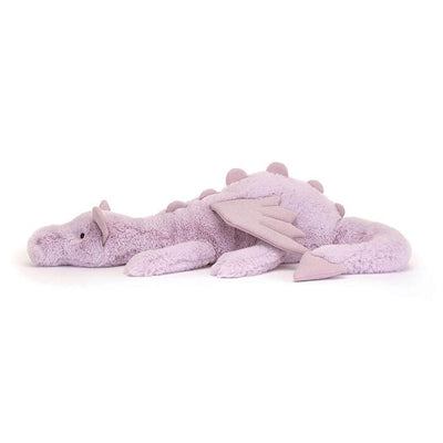 Jellycat Lavender Dragon Huge Soft Toy Jellycat 