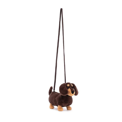 Jellycat Otto Sausage Dog Bag Soft Toy Jellycat 