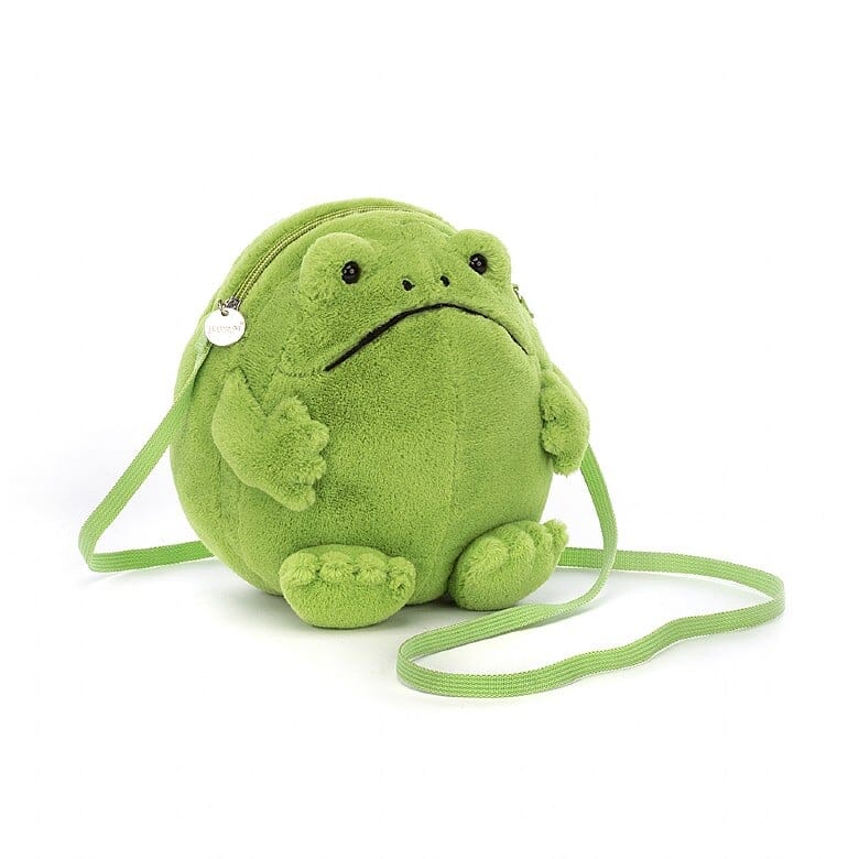 Jellycat Ricky Rain Frog Bag Soft Toy Jellycat 