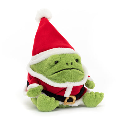 Jellycat Santa Ricky Rain Frog Soft Toy Jellycat 