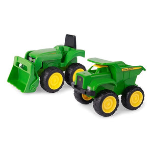 John Deere - 15cm Sand Pit Vehicles 2 Pk