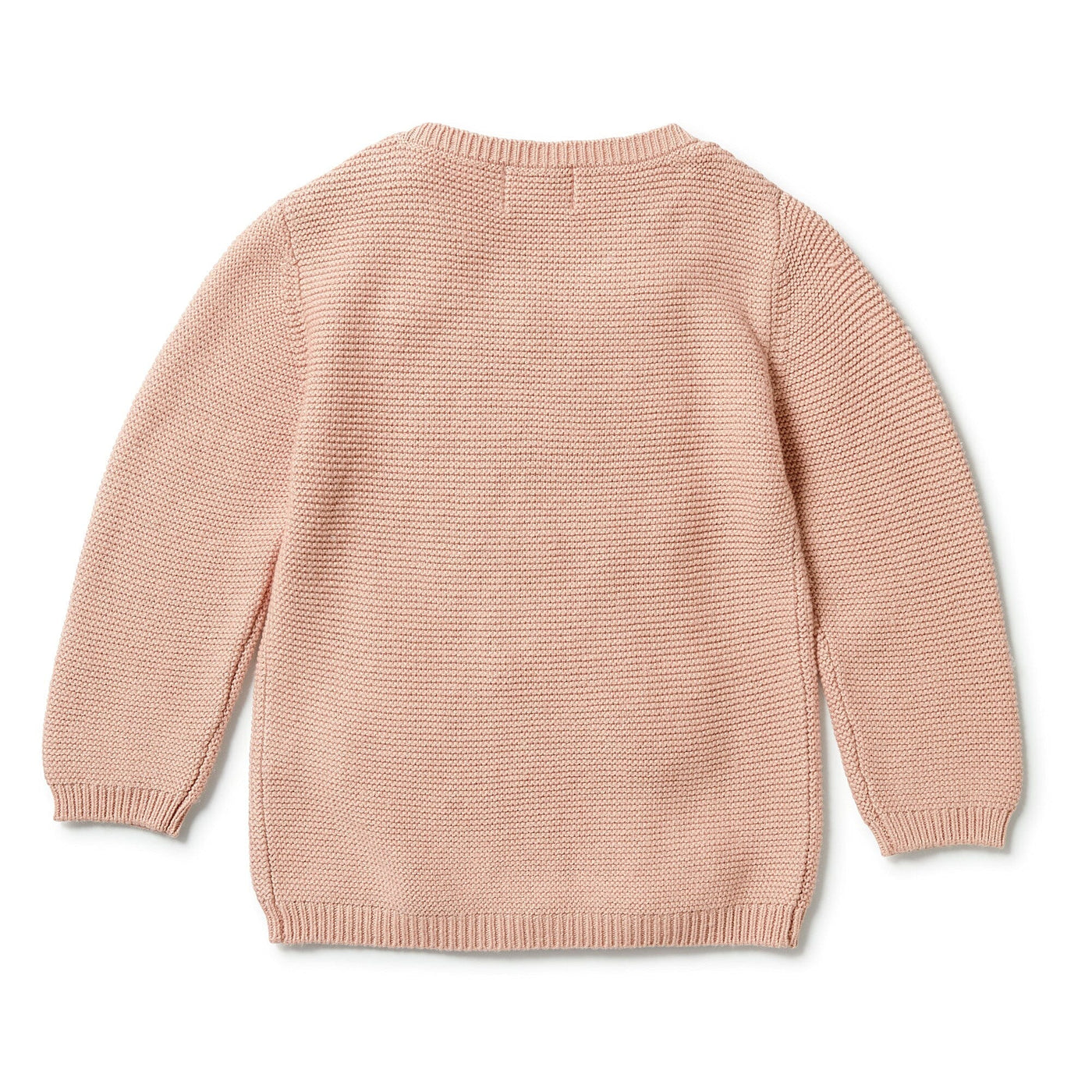 Knitted Cable Jumper - Rose Knitted Jumper Wilson & Frenchy 